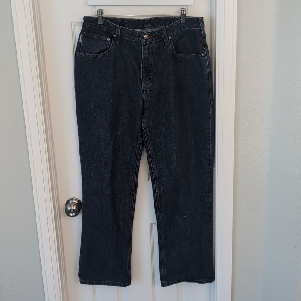 Carhartt jeans cotton relaxed fit size 14